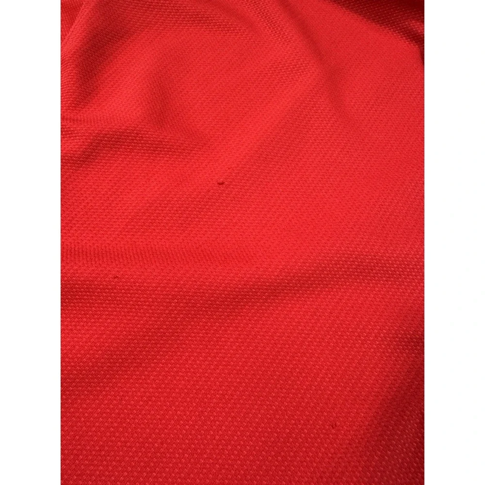 Majestic Philadelphia Phillies Polo Shirt Mens 3XL Red MLB Baseball VTG Logo